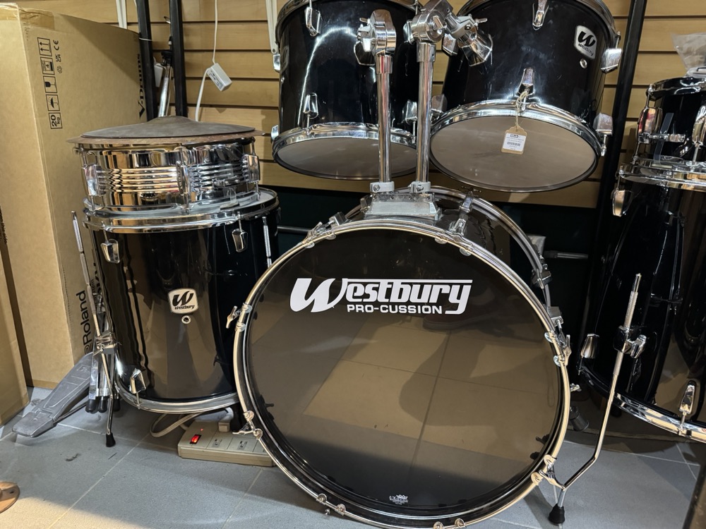 USED Westbury Beginner 5 PC Drum Kit  &hellip;