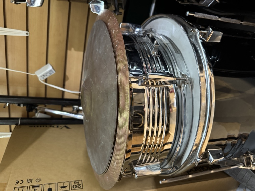 Westbury USED Westbury Beginner 5 PC Drum Kit Black w/Hardware Cymbals - Used