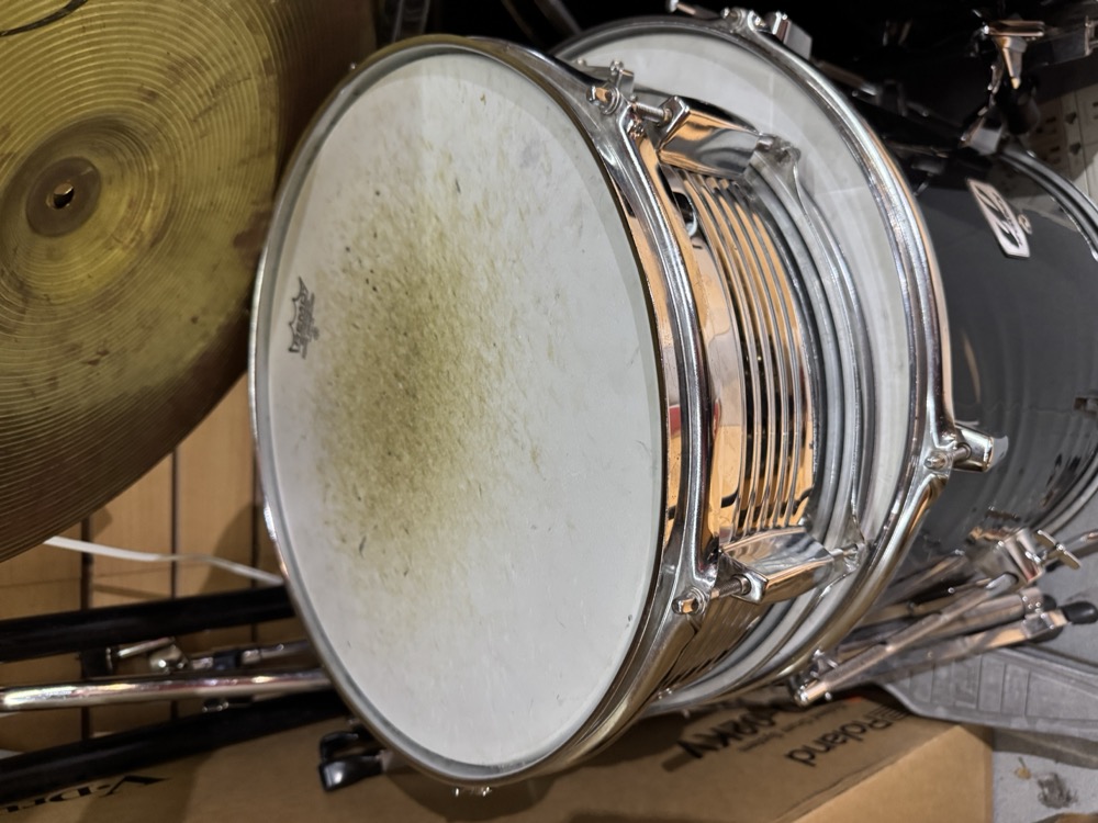 Westbury USED Westbury Beginner 5 PC Drum Kit Black w/Hardware Cymbals - Used