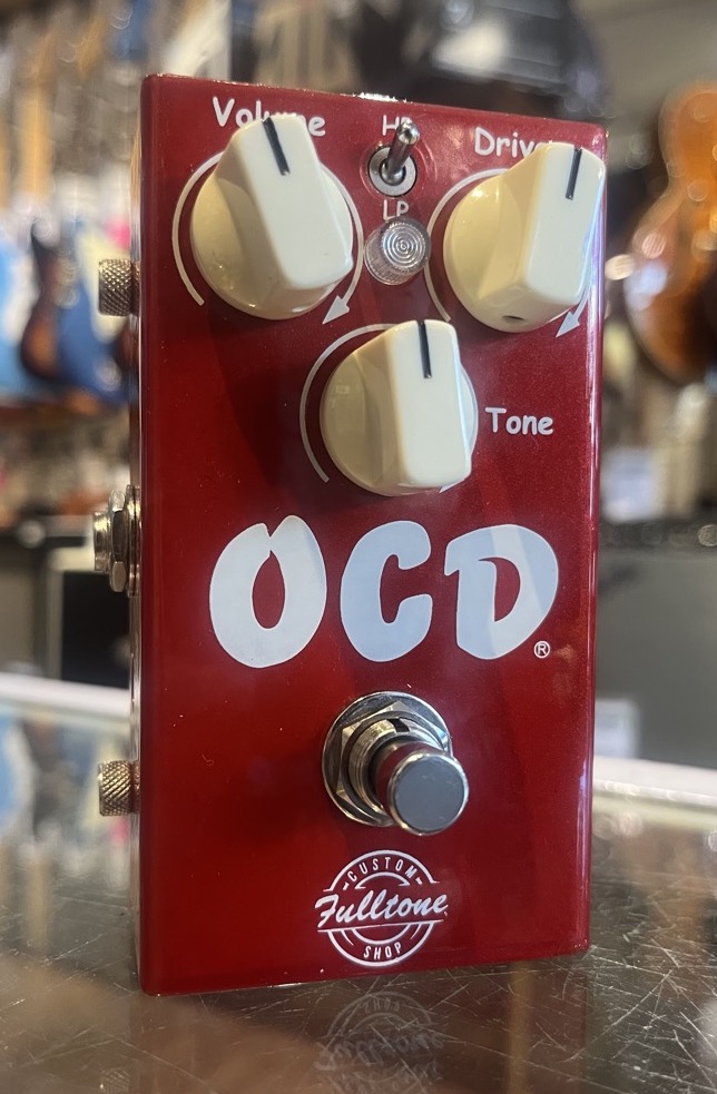 USED Fulltone LTD OCD V2 Candy Apple Red