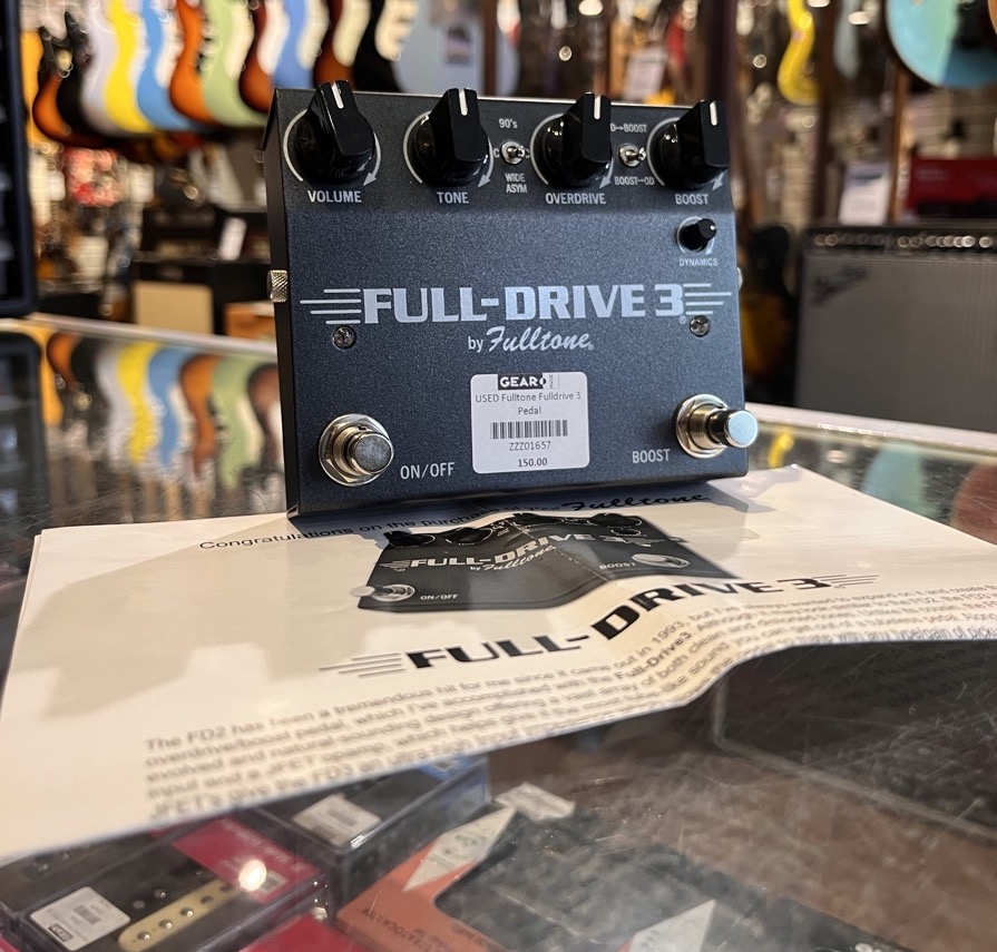 USED Fulltone Fulldrive 3 Pedal