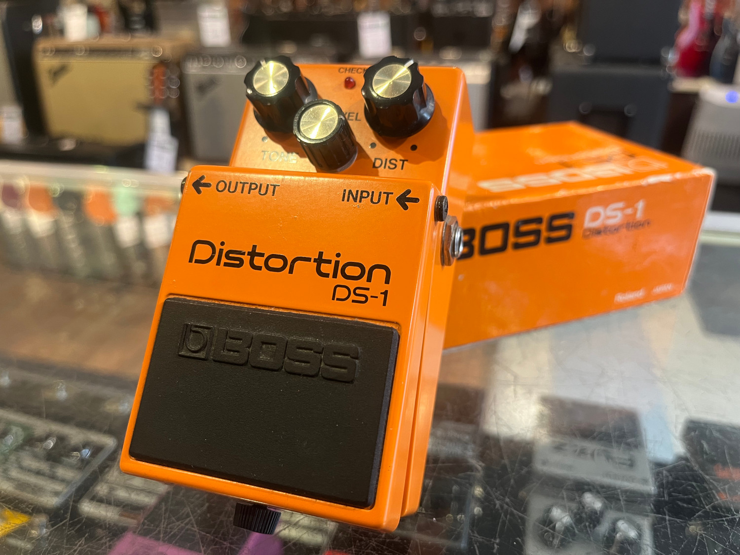 USED BOSS DS-1 Distortion Pedal circa 1983 MIJ