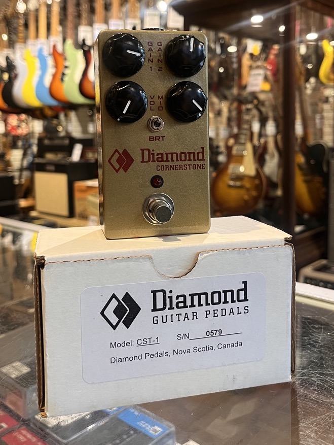 USED Diamond Cornerstone Overdrive Pedal w/box