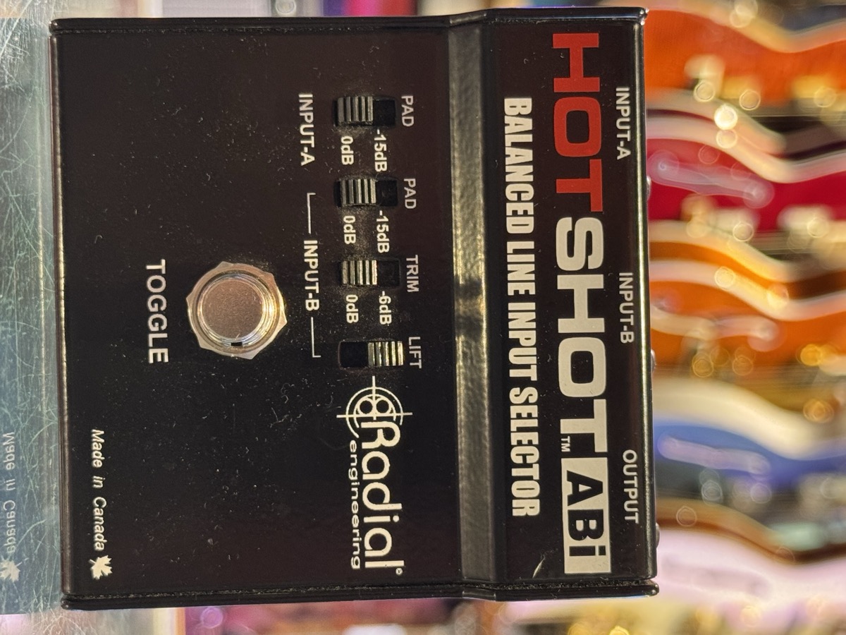 USED Radial HotShot ABi Balanced Mic And  …