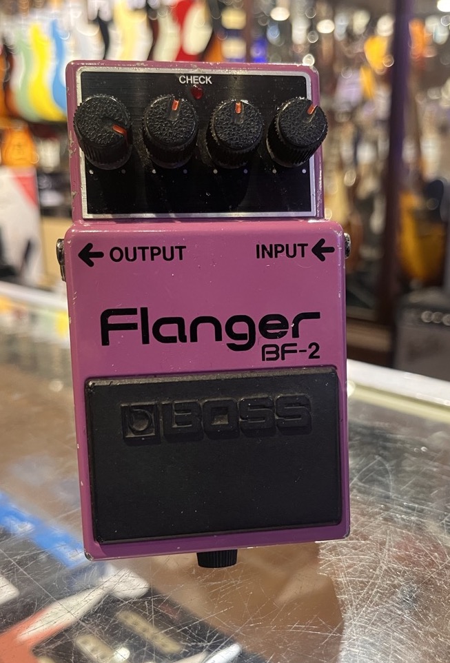 USED BOSS BF-2 Flanger 1983 Black Label MIJ  …