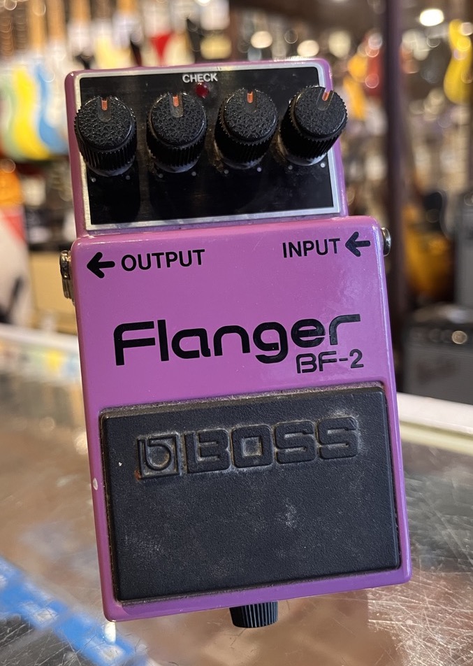 USED BOSS BF-2 Flanger Geen Label 1985 MIJ  …