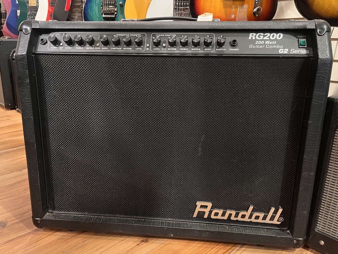 USED Randall RG200 2x12 Combo Amp w/FTSW