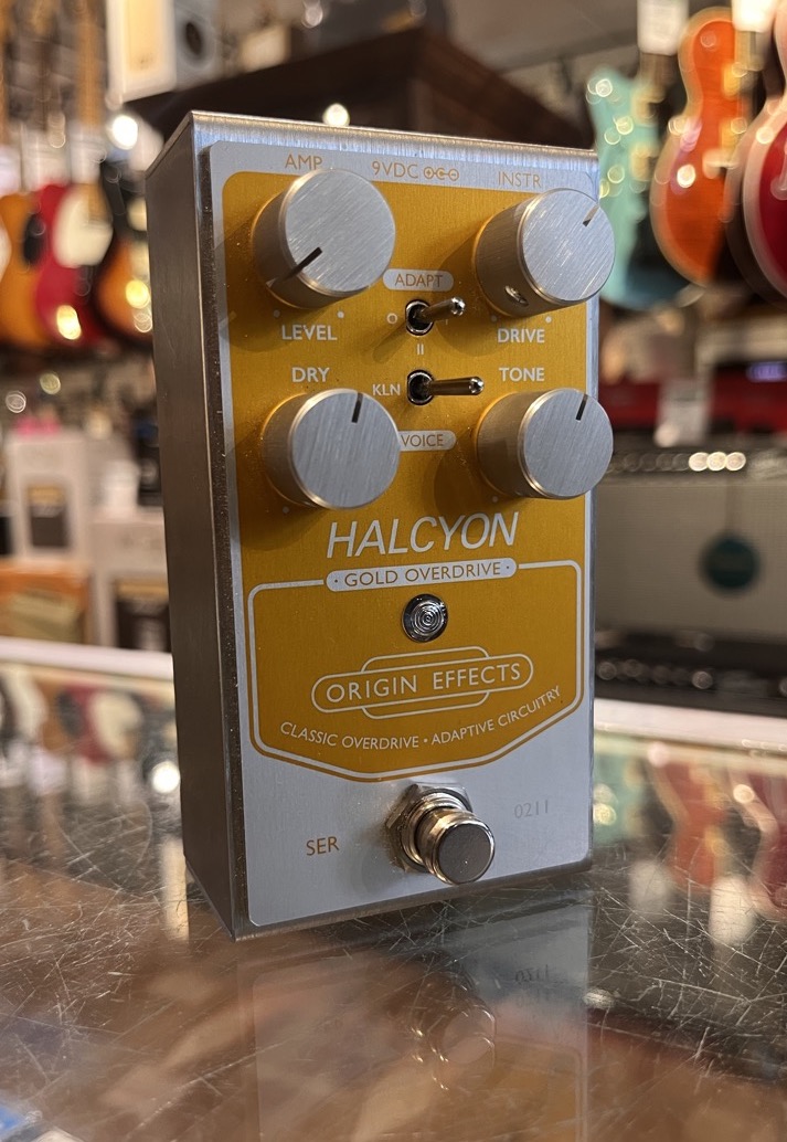 USED Origin Effects Halcyon Gold Overdrive  …