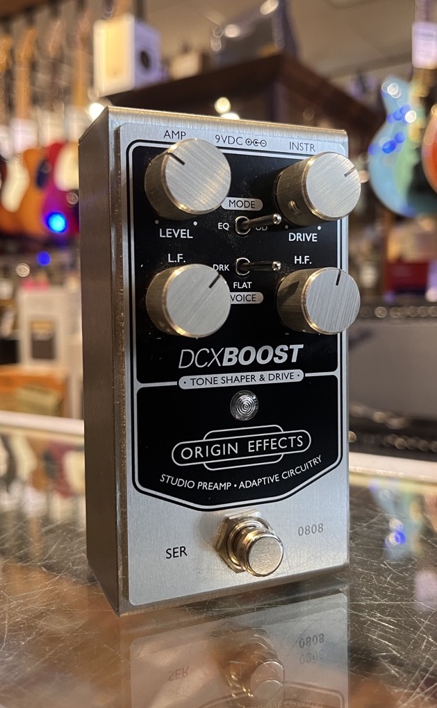 USED Origin Effects DCX Boost Pedal w/box