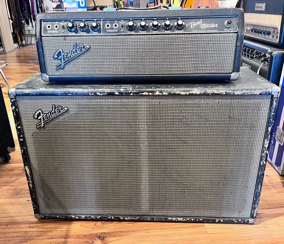 USED Fender Bandmaster Head and 2x12  …