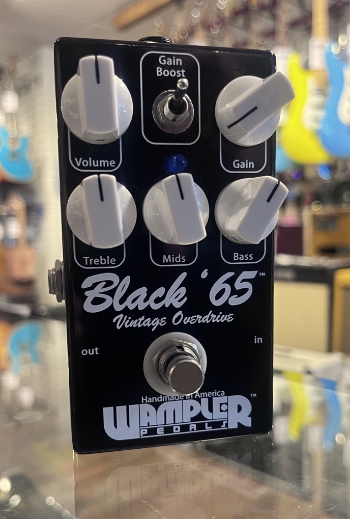 USED Wampler Black '65 Vintage Overdrive Pedal