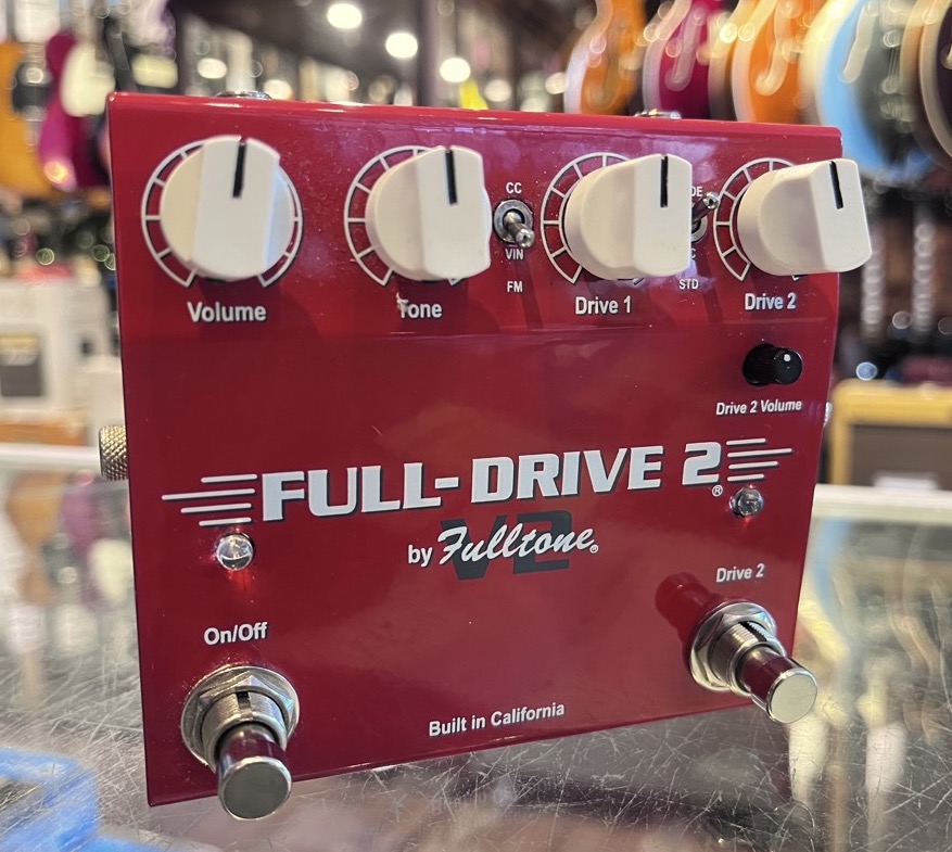 USED Fulltone Fulldrive 2 V2 Pedal Red