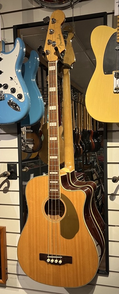 USED Fender Kingman Acoustic Bass Guitar  …