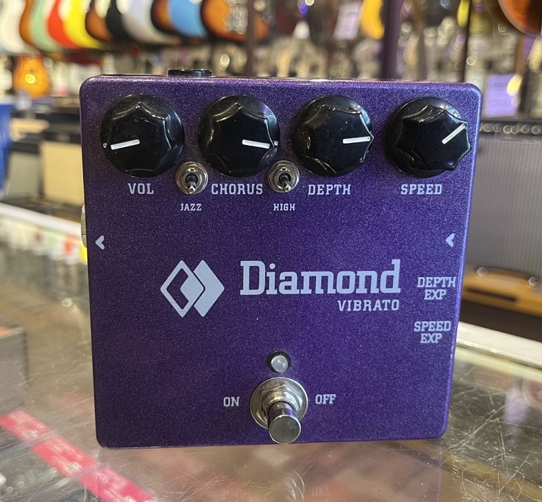 USED Diamond VIB1 Vibrato Chorus  Pedal V1