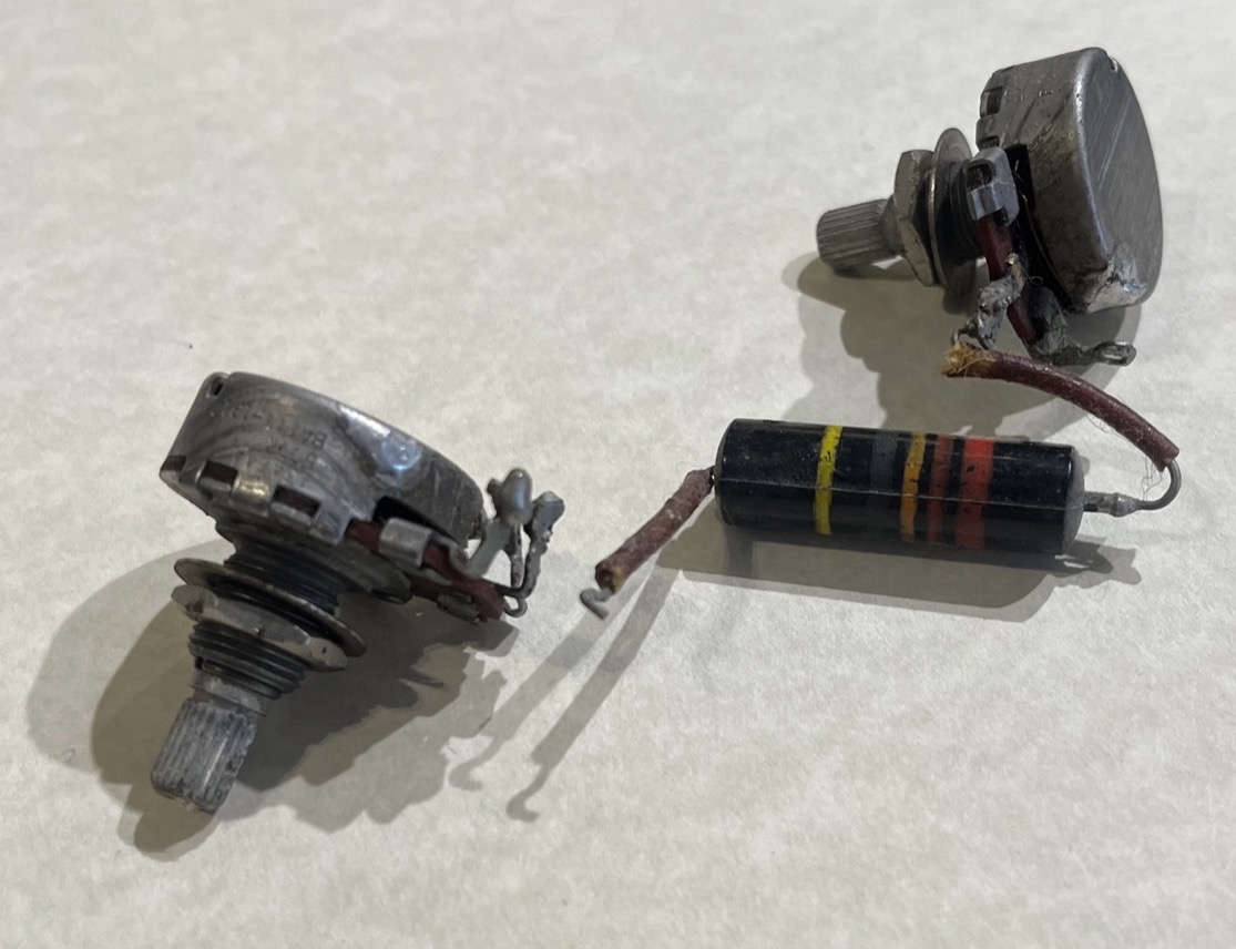 USED Gibson 1956 Les Paul Jr. Wiring Assembly …