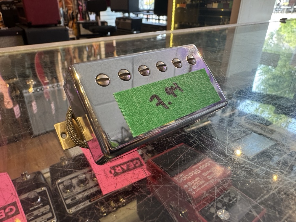 Gibson USED Gibson 490r Humbucker, Chrome Cover, Braided Wiring - Used