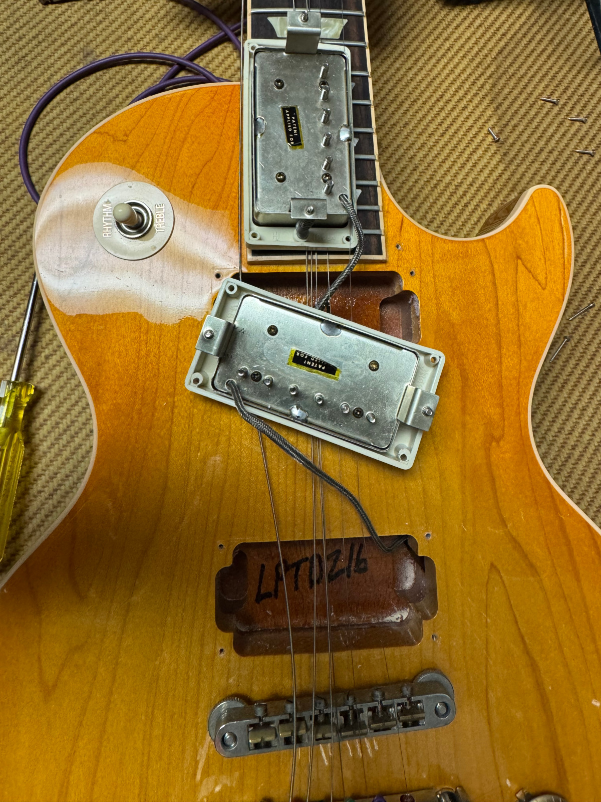 Gibson USED Gibson 2016 Les Paul Traditional Honey Burst w/OHSC - CONSIGNMENT - Used