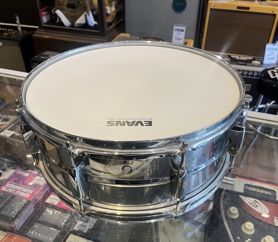 USED Pearl Mirror Chrome Pro Steel Shell 14  …