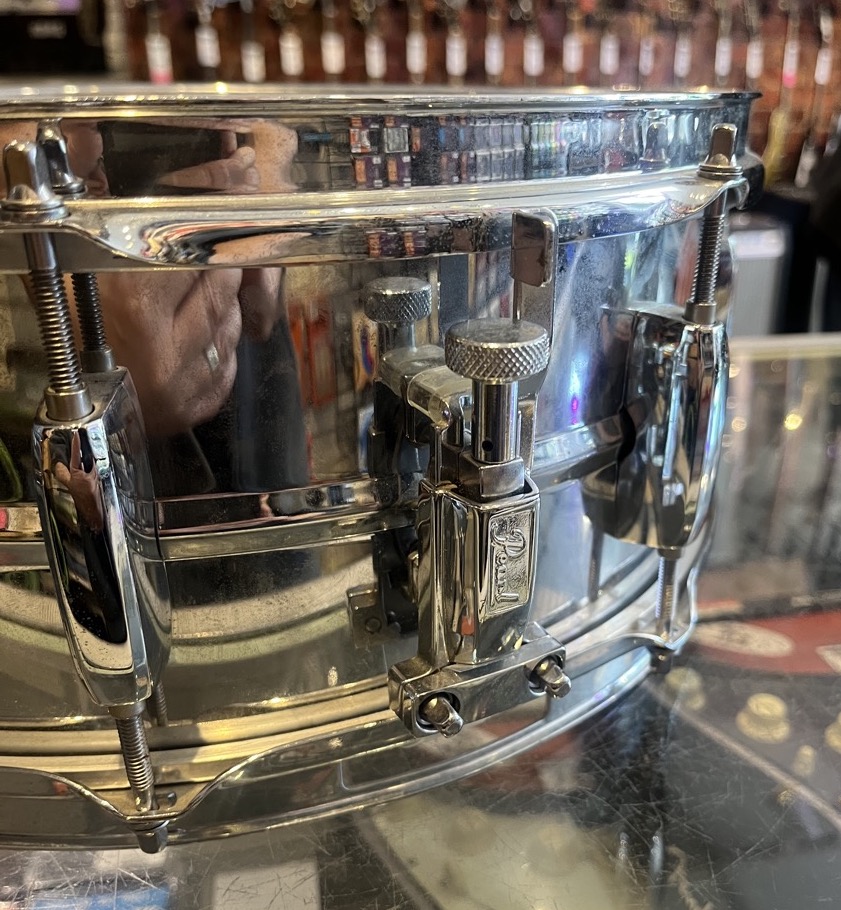 Pearl USED Pearl Mirror Chrome Pro Steel Shell 14 x 5.5" Snare Drum - Used