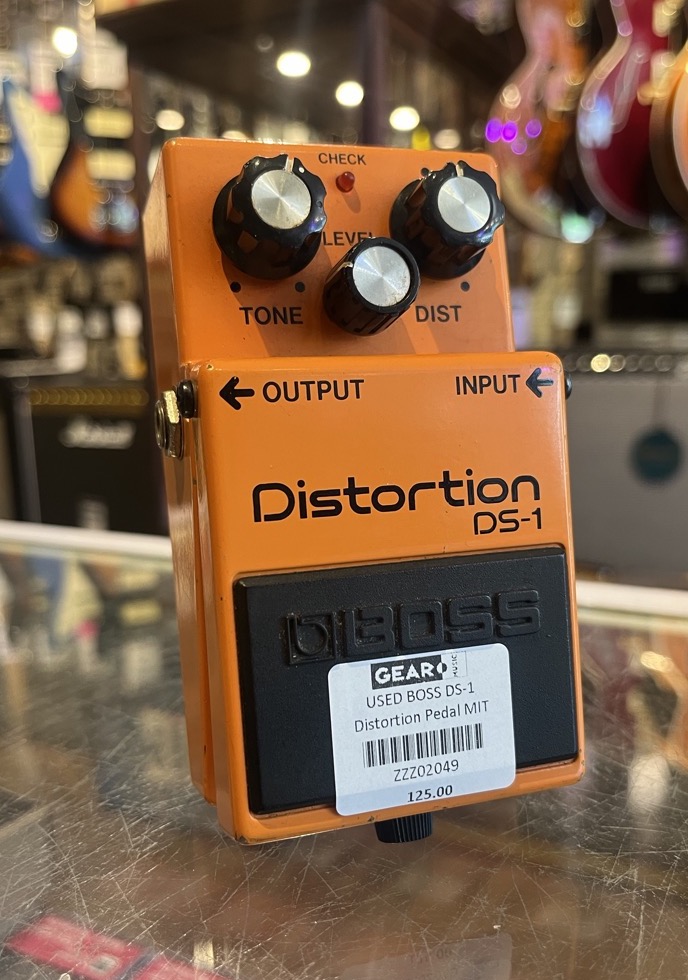 USED BOSS DS-1 Distortion Pedal MIT circa 1989  …