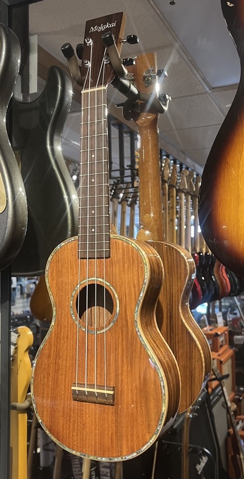 Misc USED Molakai MU50C Solid Koa Concert Ukulele w/case - Used