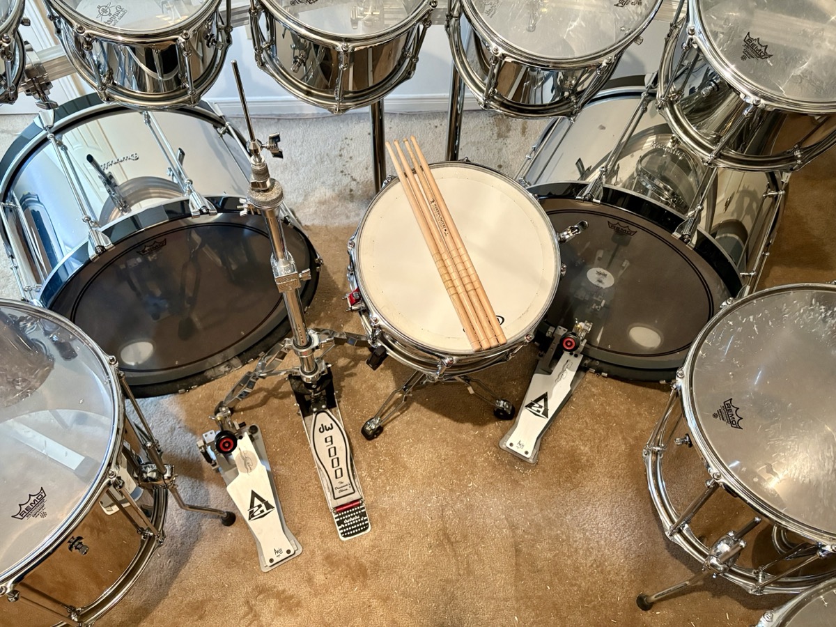 Misc USED Ronn Dunnett Classic Drums 14 Piece Custom Stainless Steel Kit -CONSIGNMENT - Used