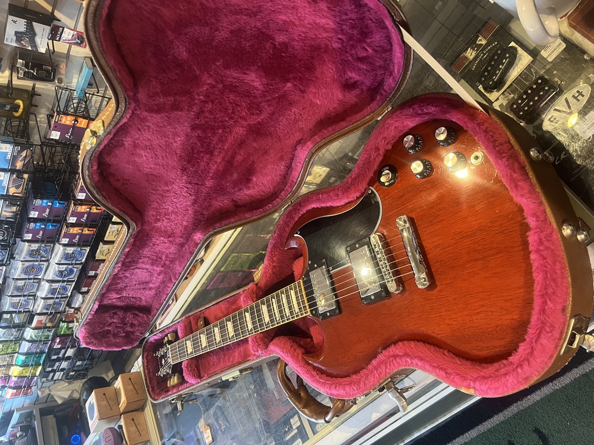 Gibson USED Gibson 2008 '61 Re-issue SG Cherry Red w/OHSC - Used