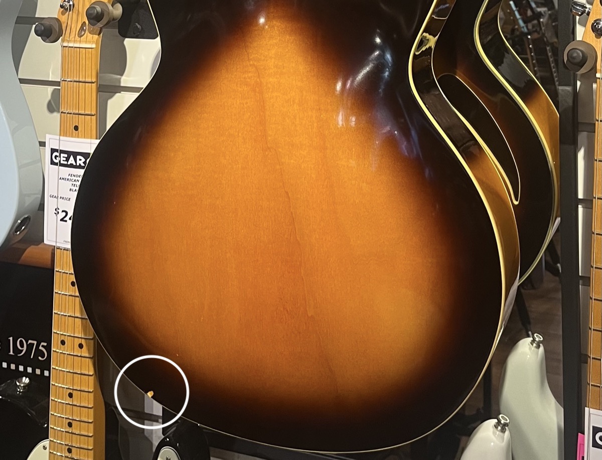 Gretsch USED Gretsch G3110 Historic Synchromatic Archtop Electric Guitar - Used