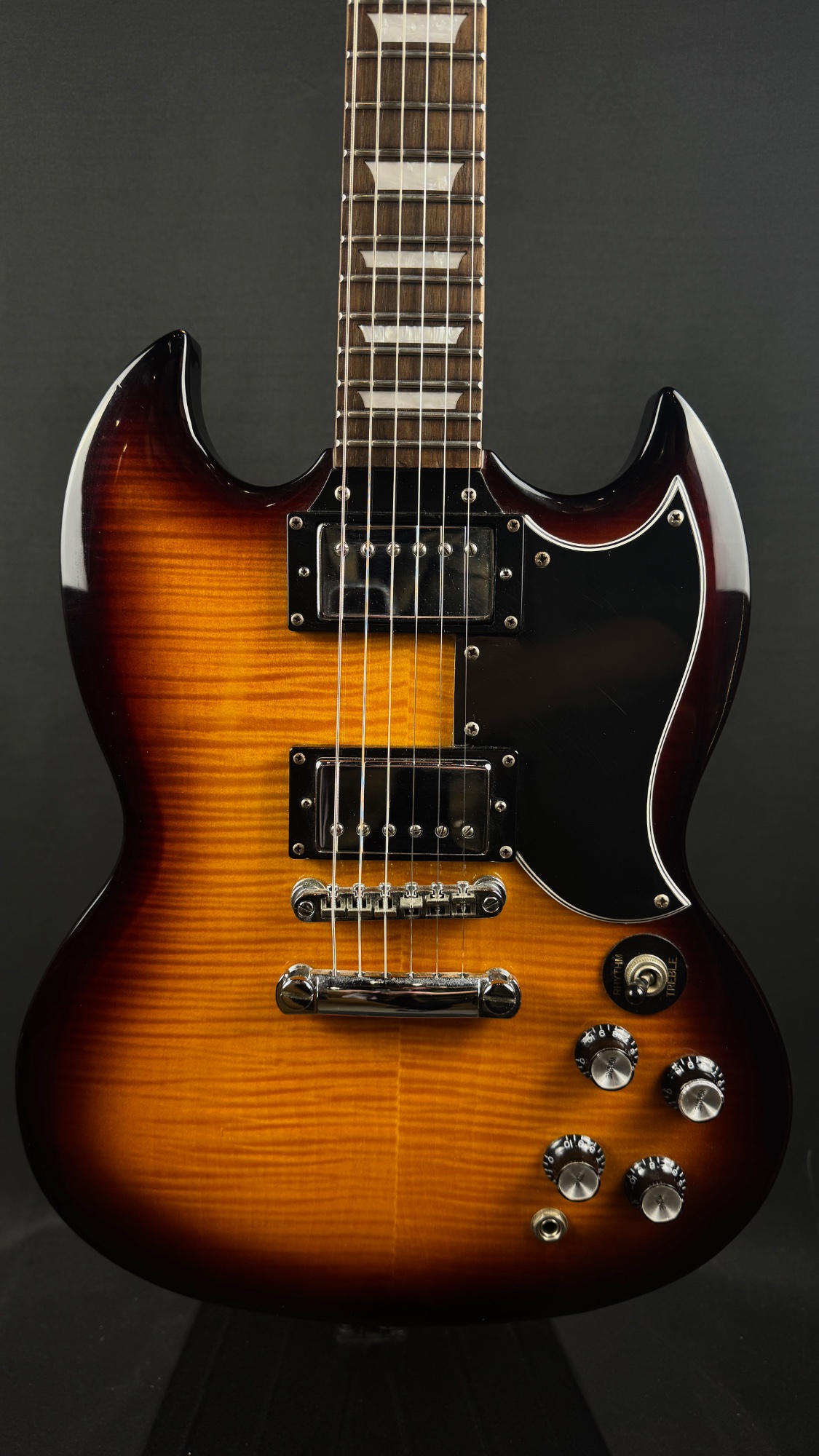 Epiphone USED Epiphone 2004 SG G-400 Deluxe Flame Top - Used