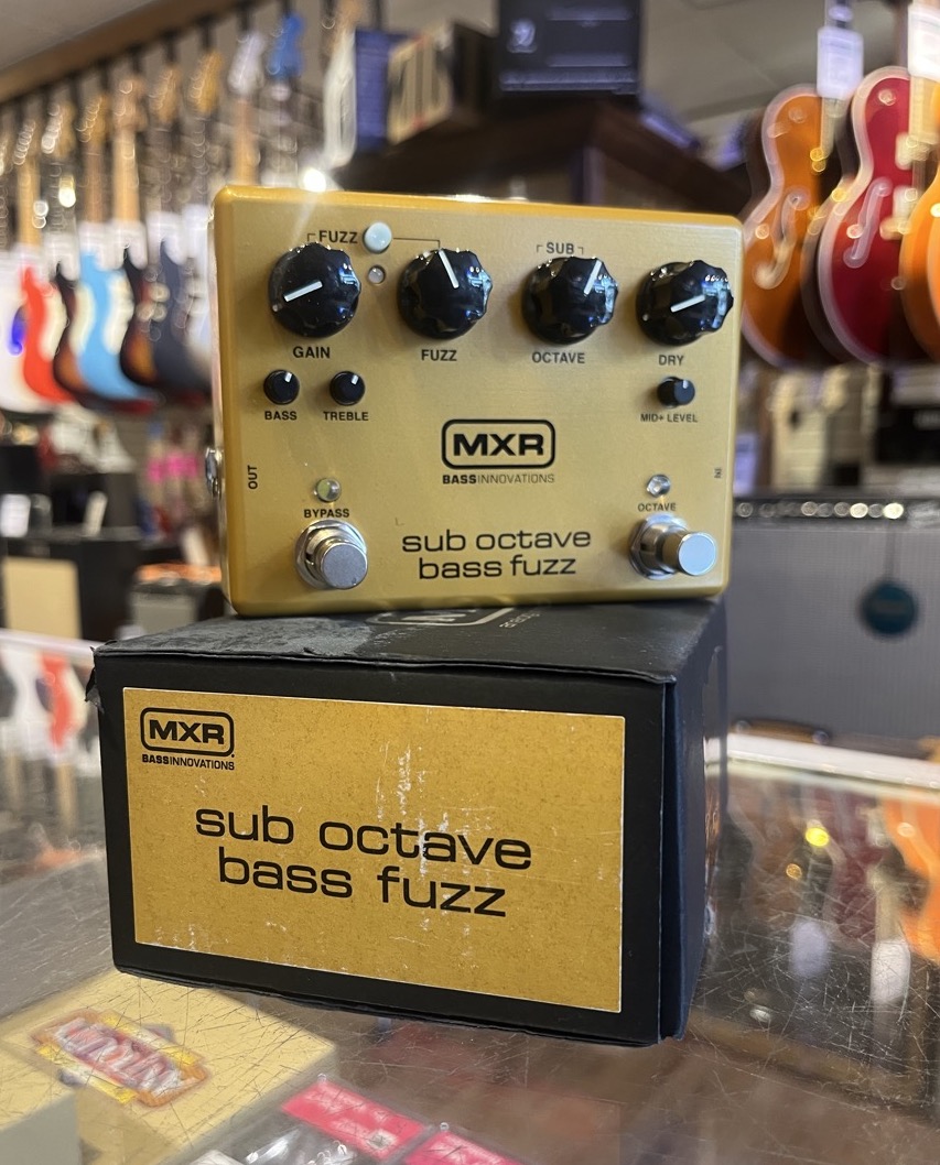 USED MXR M287 Sub Octave Bass Fuzz Pedal w/box
