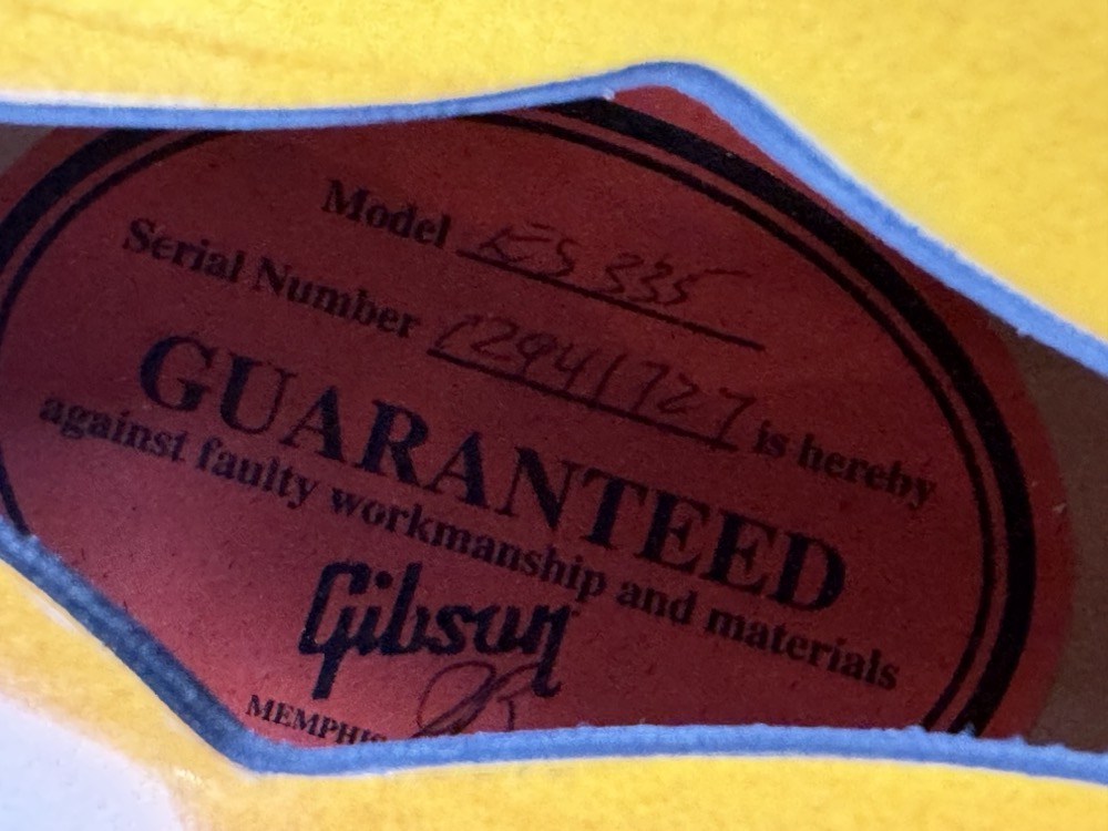 Gibson USED Gibson ES-335 Traditional Pro P-90 w/OHSC, 2011 - Used