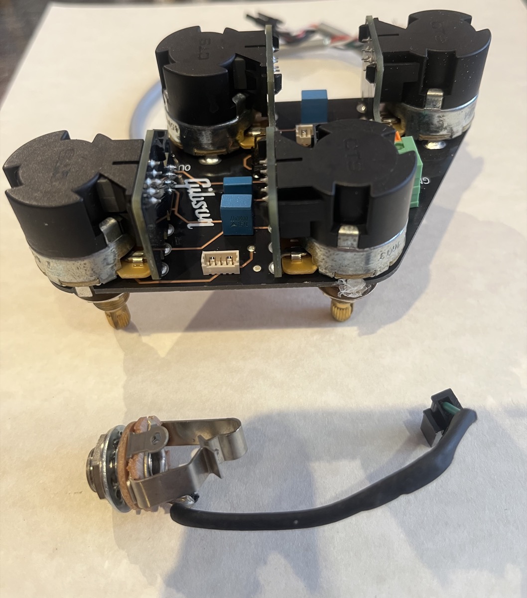 Gibson USED Gibson Les Paul Quick Connect Control Board / Harness - Used