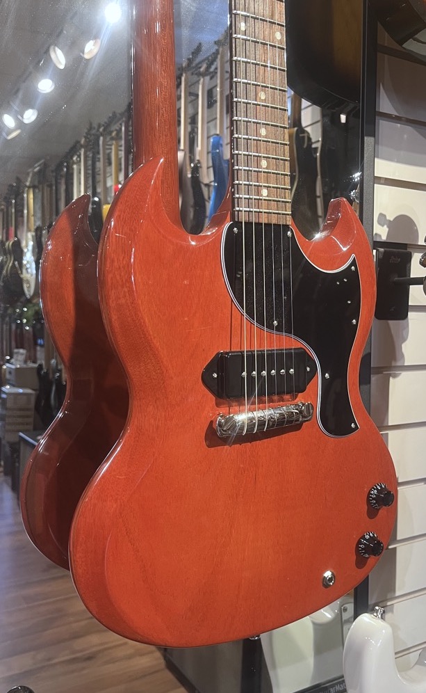 Gibson USED Gibson 2019 SG Junior Cherry Red w/Deluxe Bag - Used