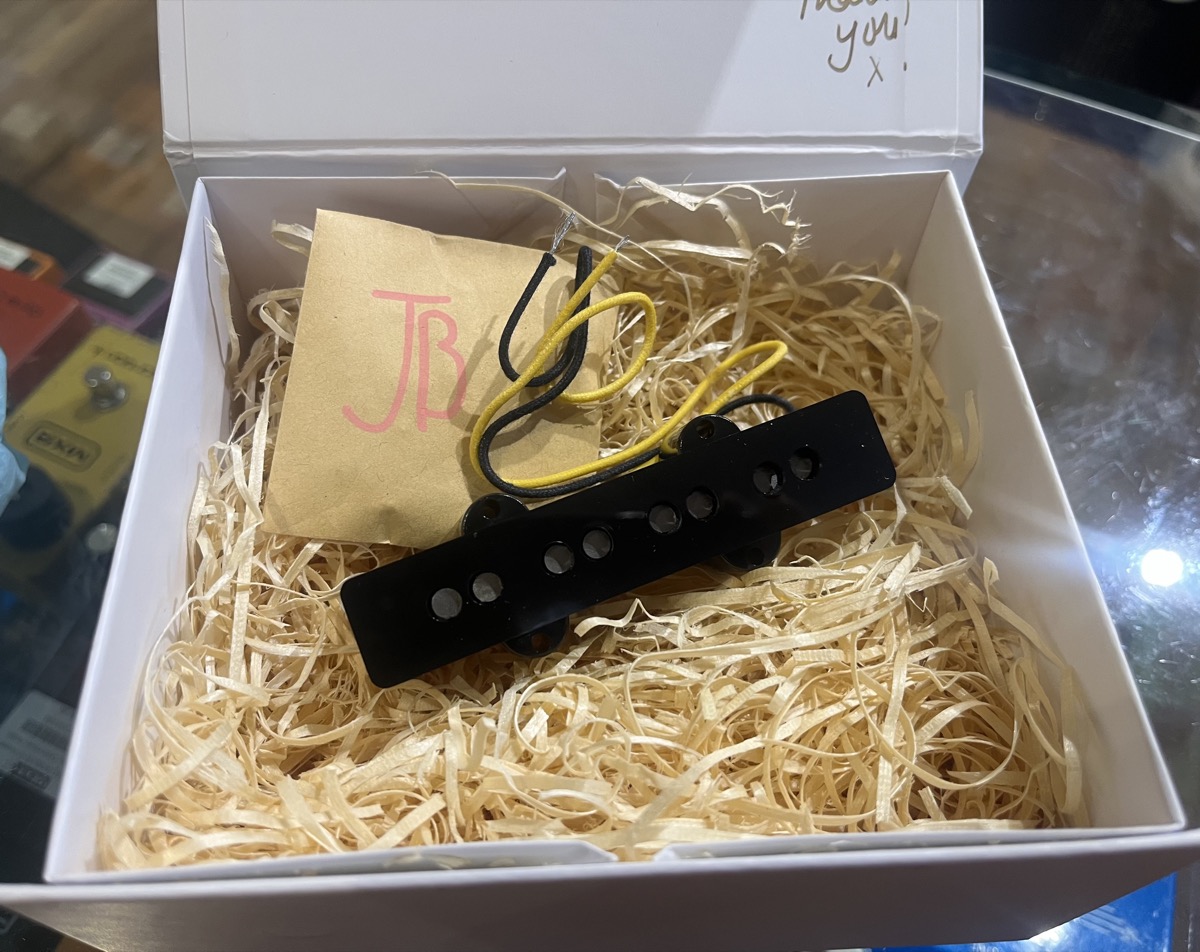 Misc USED Monty's Retro Wind Jazz Bridge Bass pickup - Used