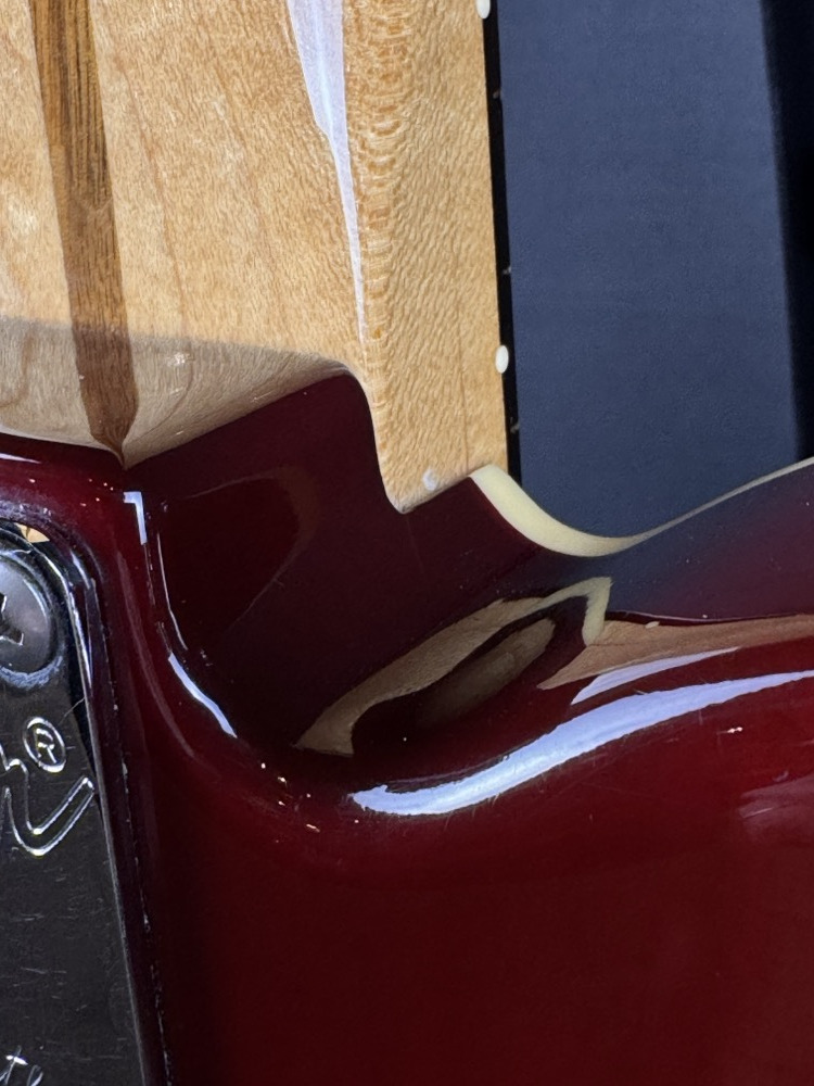 Fender USED Fender 1983 Telecaster Elite Wild Cherry w/OHSC - CONSIGNMENT - Used