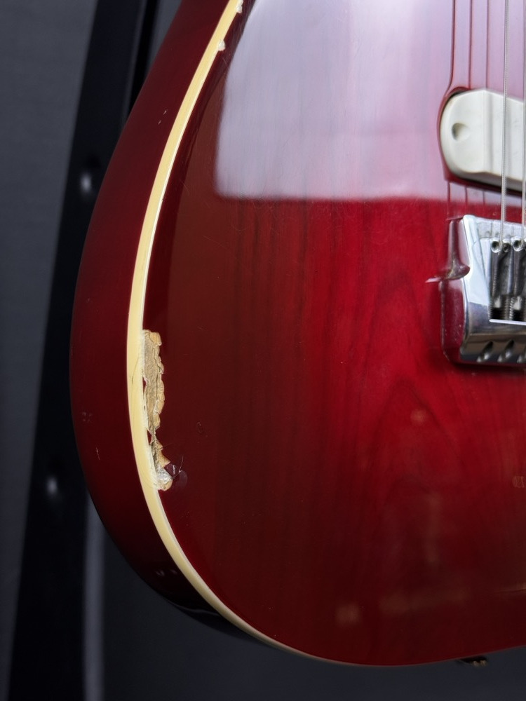 Fender USED Fender 1983 Telecaster Elite Wild Cherry w/OHSC - CONSIGNMENT - Used