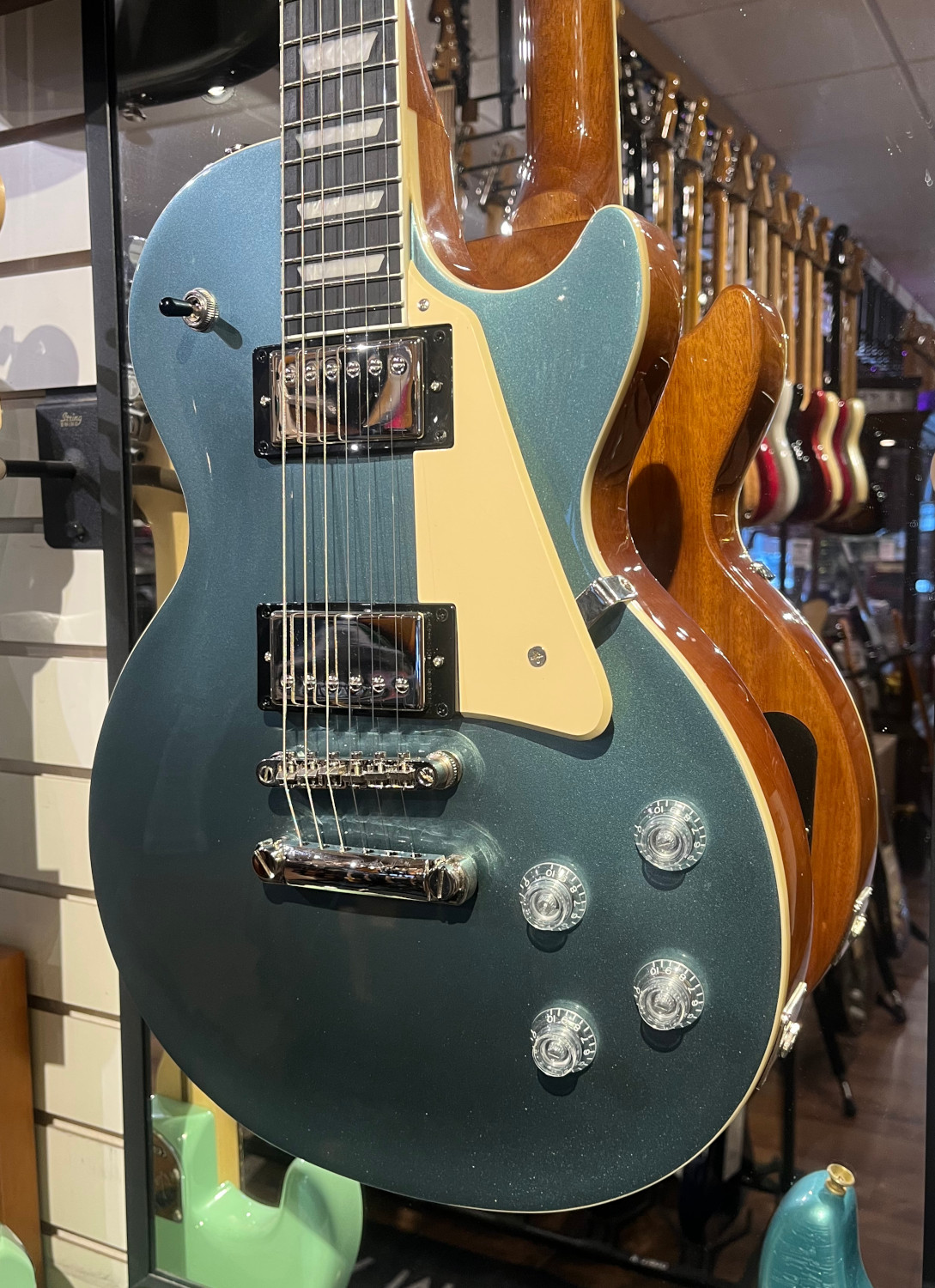 Epiphone USED Epiphone Modern Les Paul Faded Pelham Blue - Used