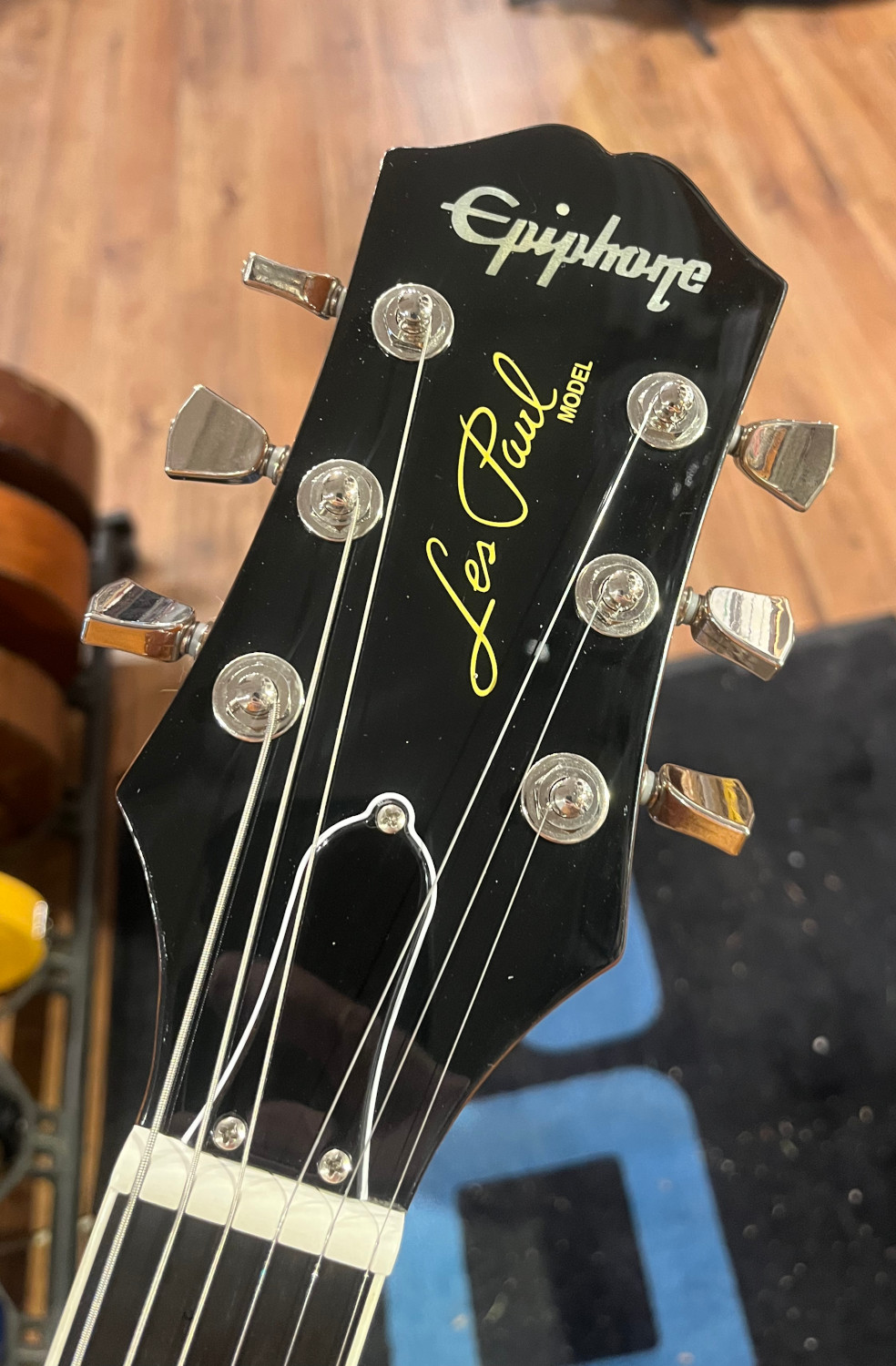 Epiphone USED Epiphone Modern Les Paul Faded Pelham Blue - Used