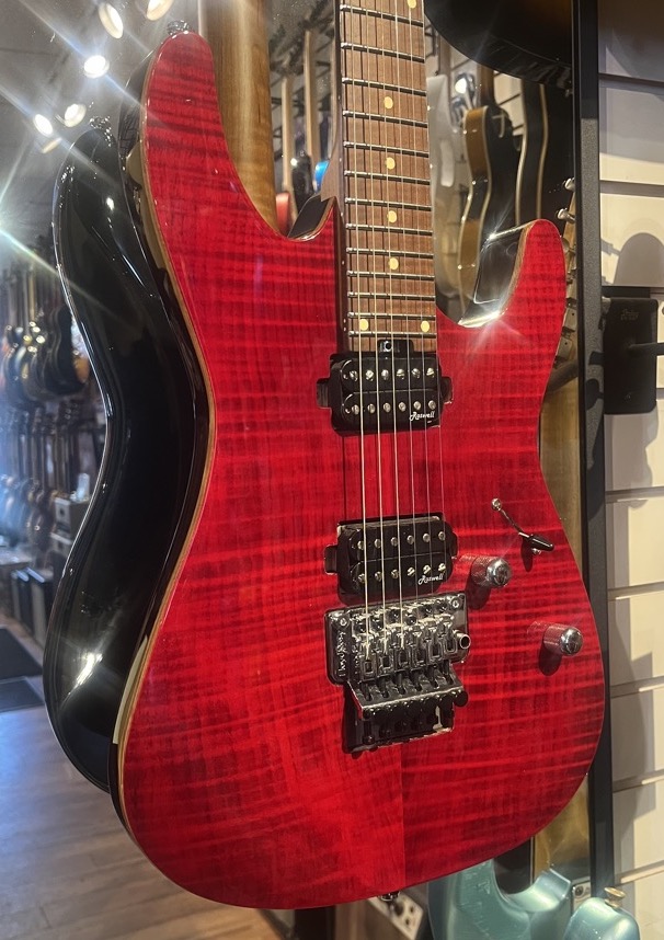 Misc USED Harley Benton Fusion III FR Flame Cherry Electric Guitar - Used