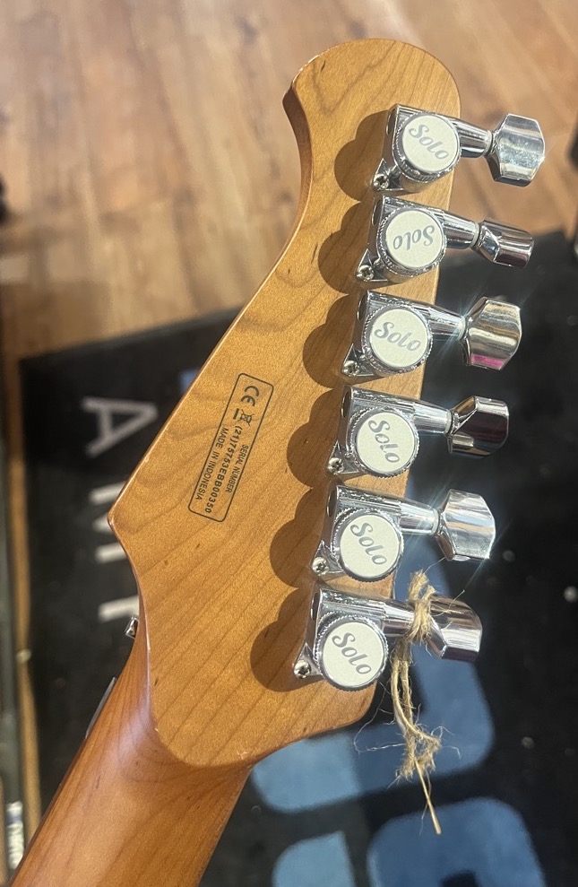 Misc USED Harley Benton Fusion III FR Flame Cherry Electric Guitar - Used