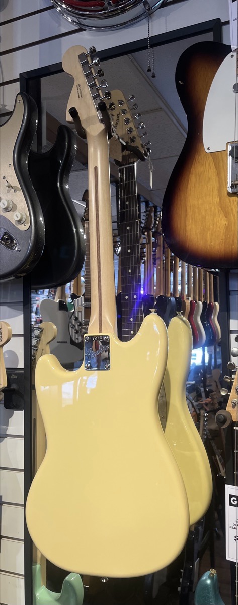 Fender USED Fender 2019 American Performer Mustang Olympic White w/Bag - Used