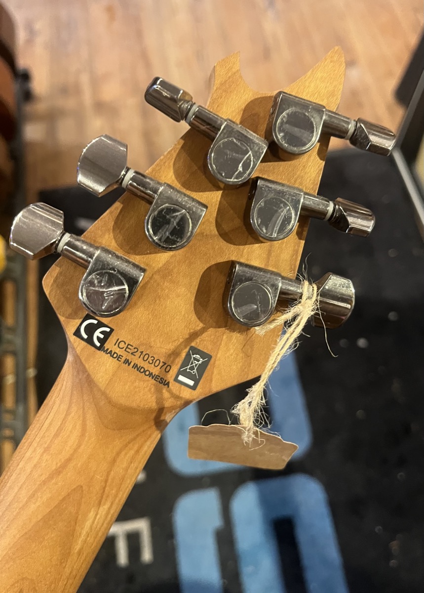 EVH USED EVH Wolfgang Standard QM Transparent Amber - Used