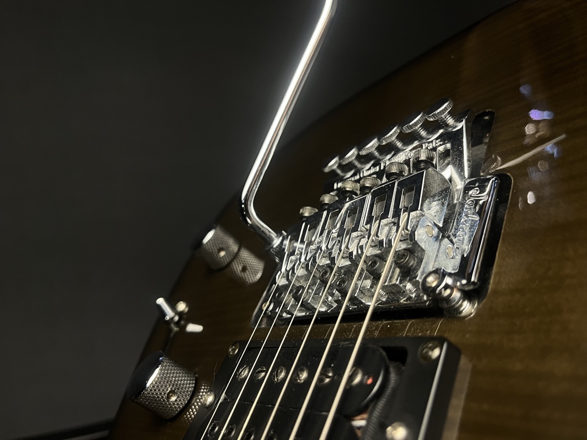 Jackson USED Jackson JS Reverse Dinky Transparent Black Flame Top - CONSIGNMENT - Used