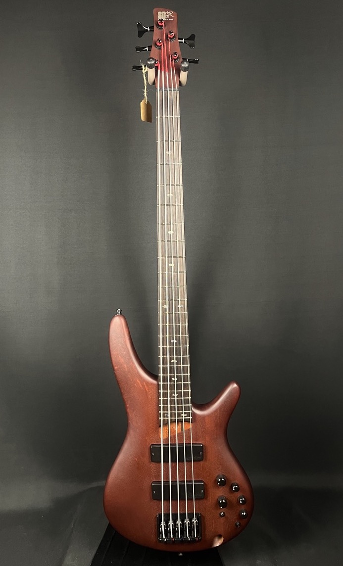 Ibanez USED Ibanez SR505E SR 5 String Electric Bass Brown Mahogany - Used