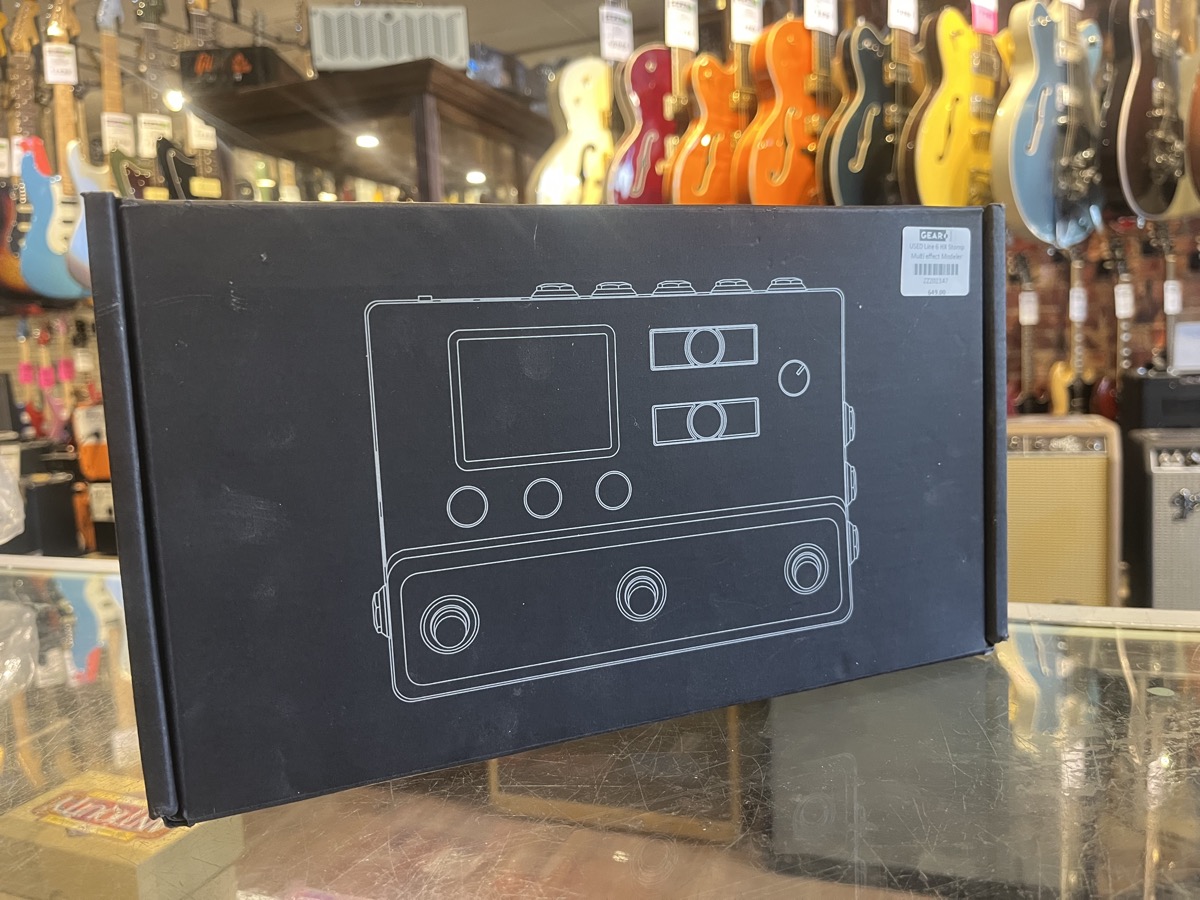 Line 6 USED Line 6 HX Stomp Multi effect Modeler w/ac & box - CONSIGNMENT - Used