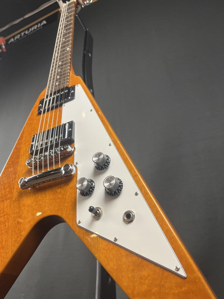 Gibson USED Gibson 2019 Flying V Antique Natural w/SKB case - CONSIGNMENT - Used