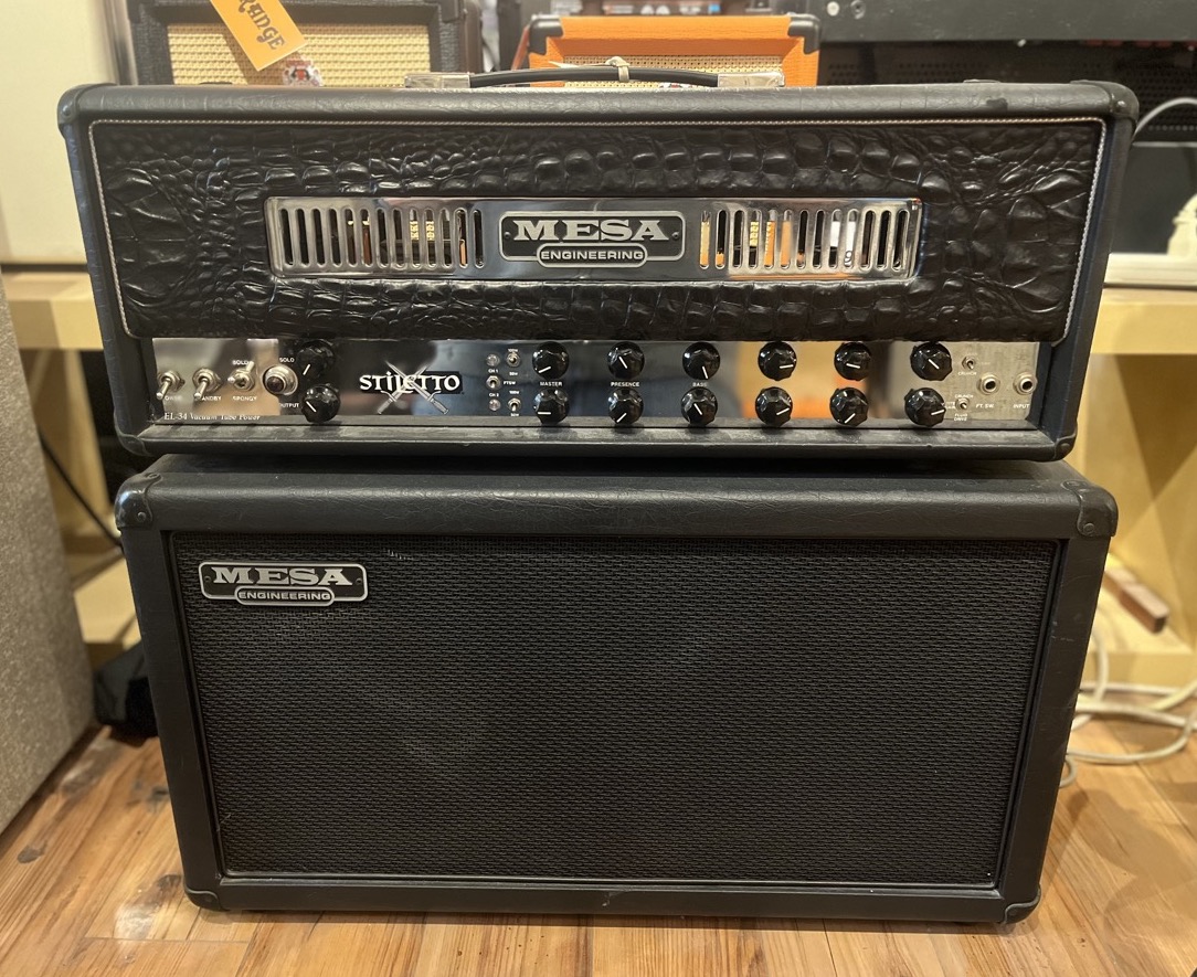 Misc USED Mesa Boogie Stiletto Head w/ 2X12 Mesa Boogie Cabinet - Used