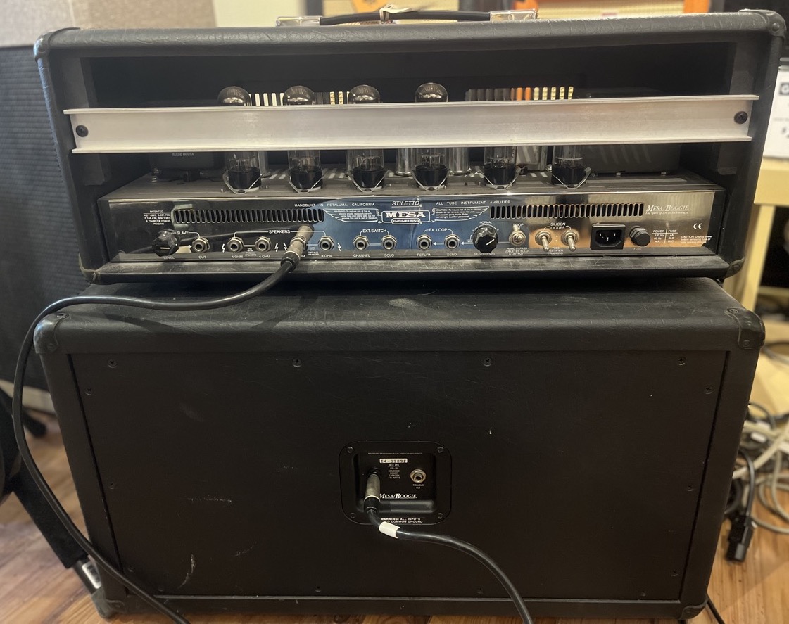 Misc USED Mesa Boogie Stiletto Head w/ 2X12 Mesa Boogie Cabinet - Used