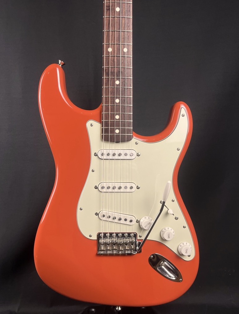 Fender USED Fender MIJ 2022 Traditional 60's Stratocaster Fiesta Red - Used