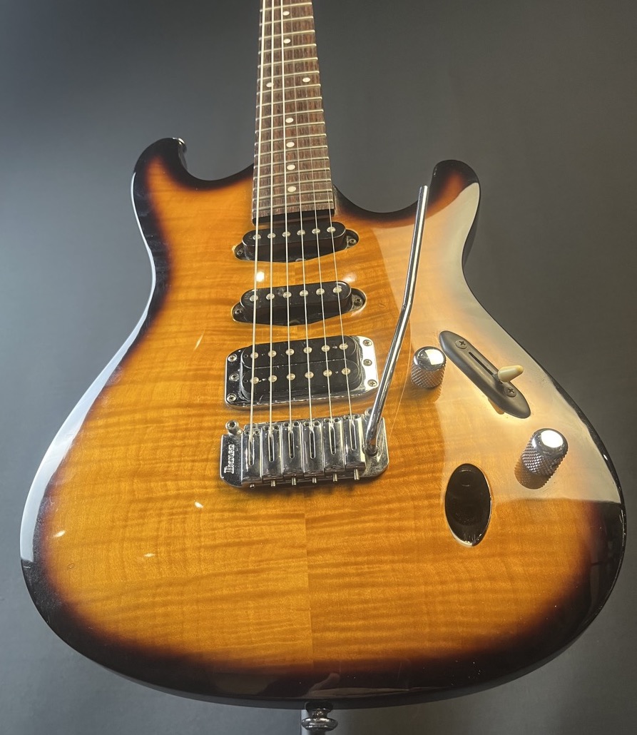 Ibanez USED Ibanez 2012 SA160FM SA Series Brown Burst Electric Guitar - Used